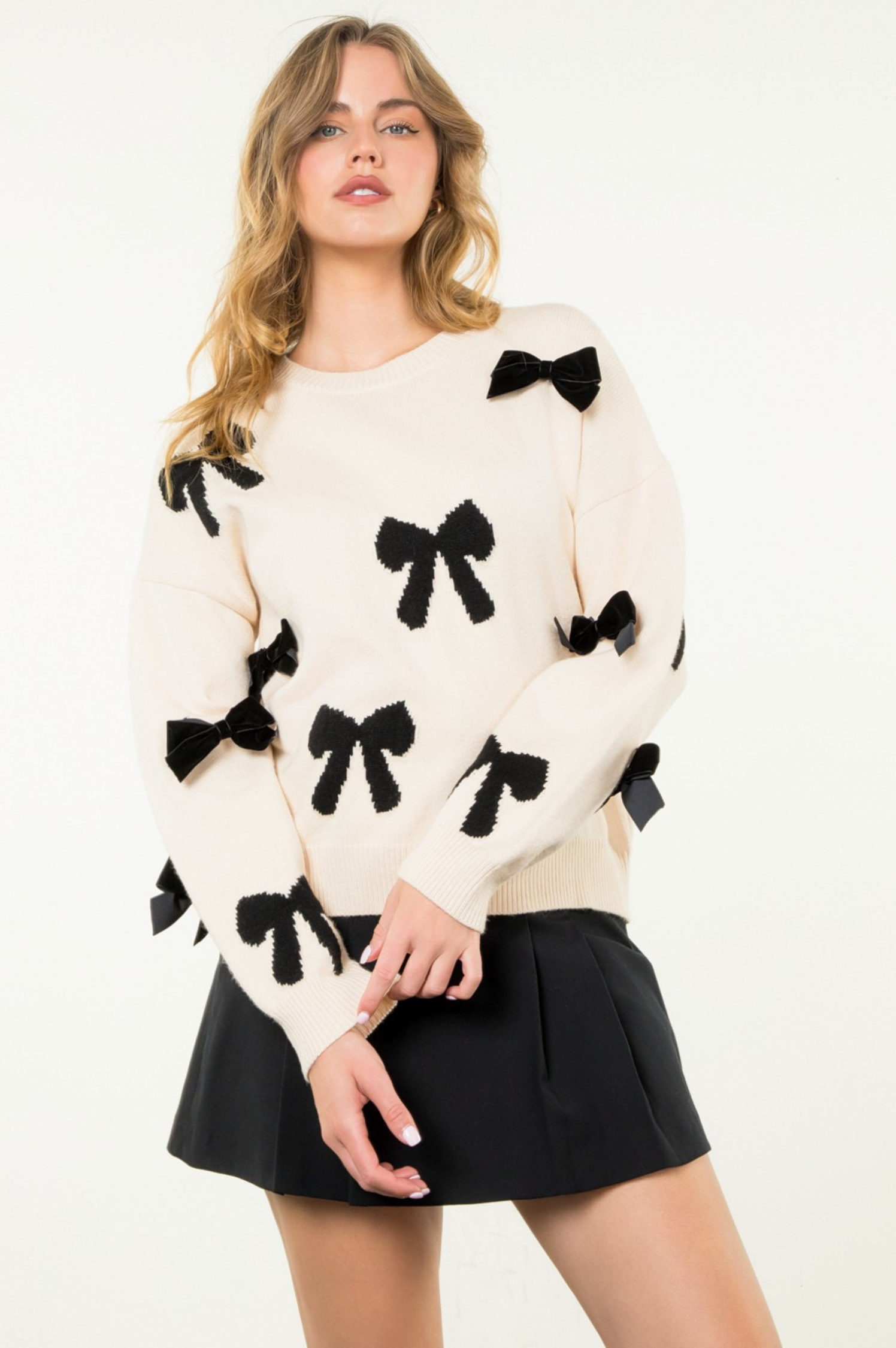 Mallorie Bow Sweater