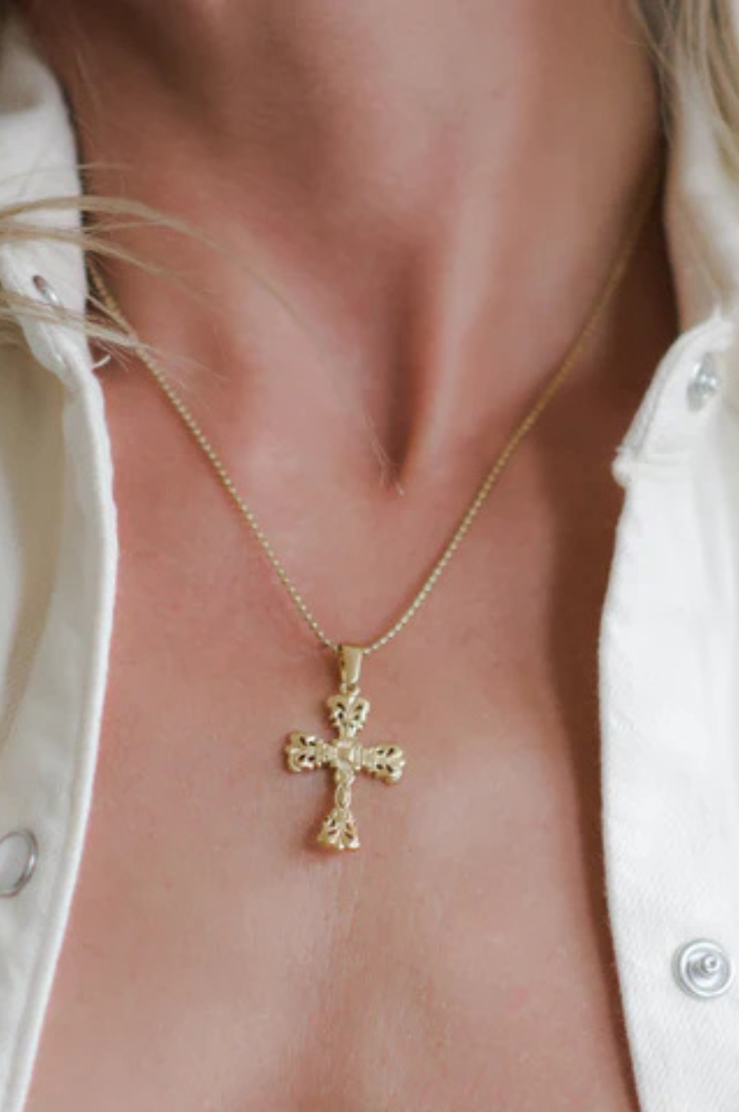 Cross My Heart Necklace