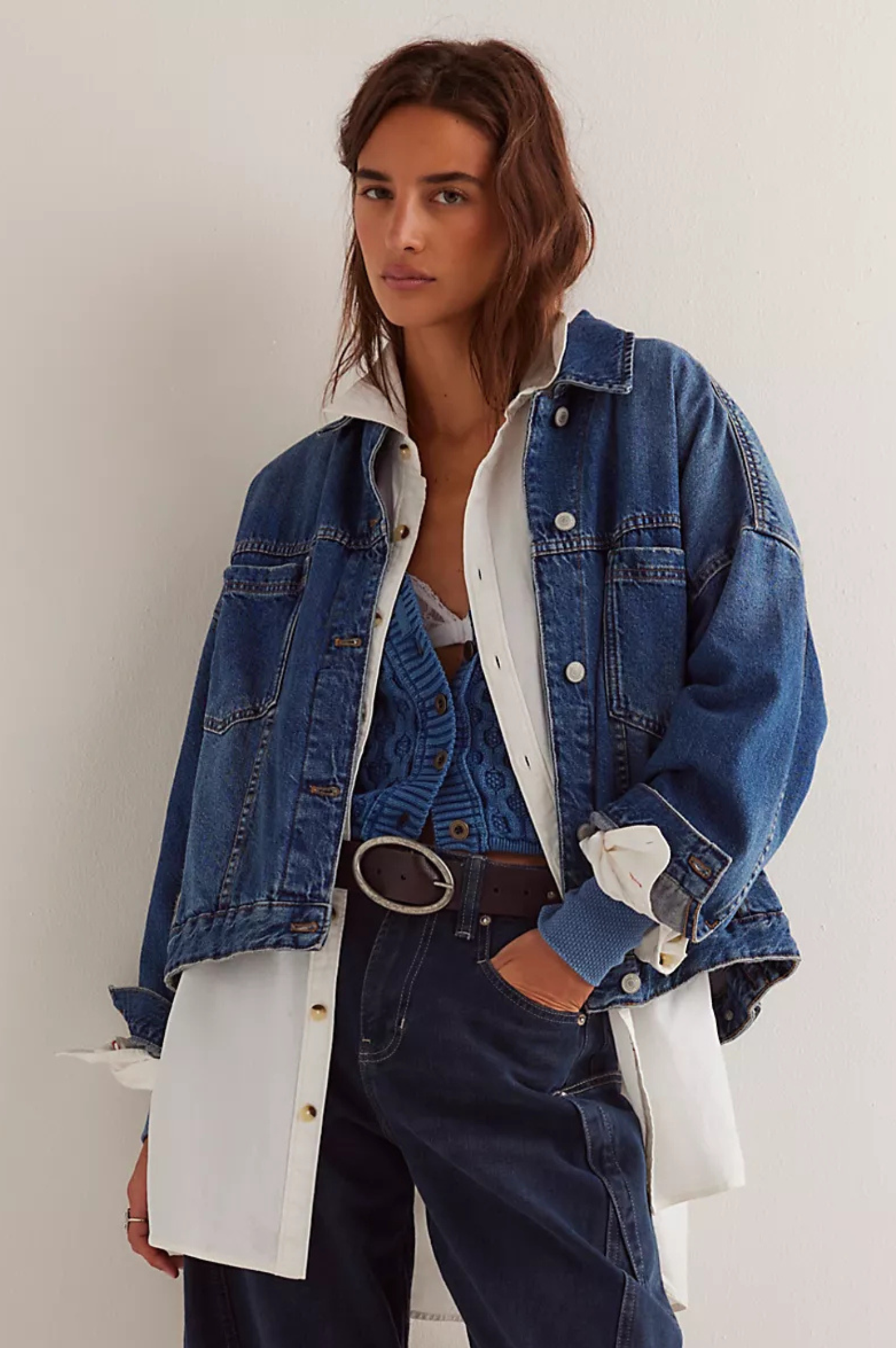 Opal Swing Denim Jacket