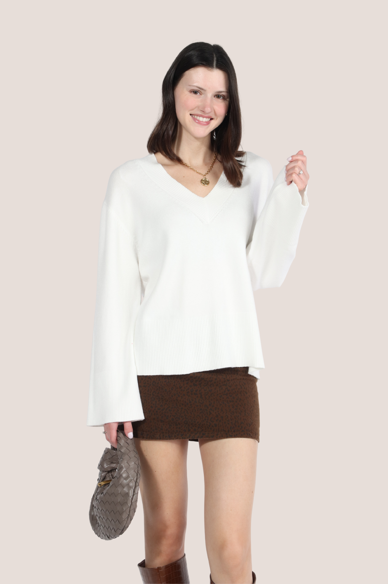 Asclepias V-Neck Sweater