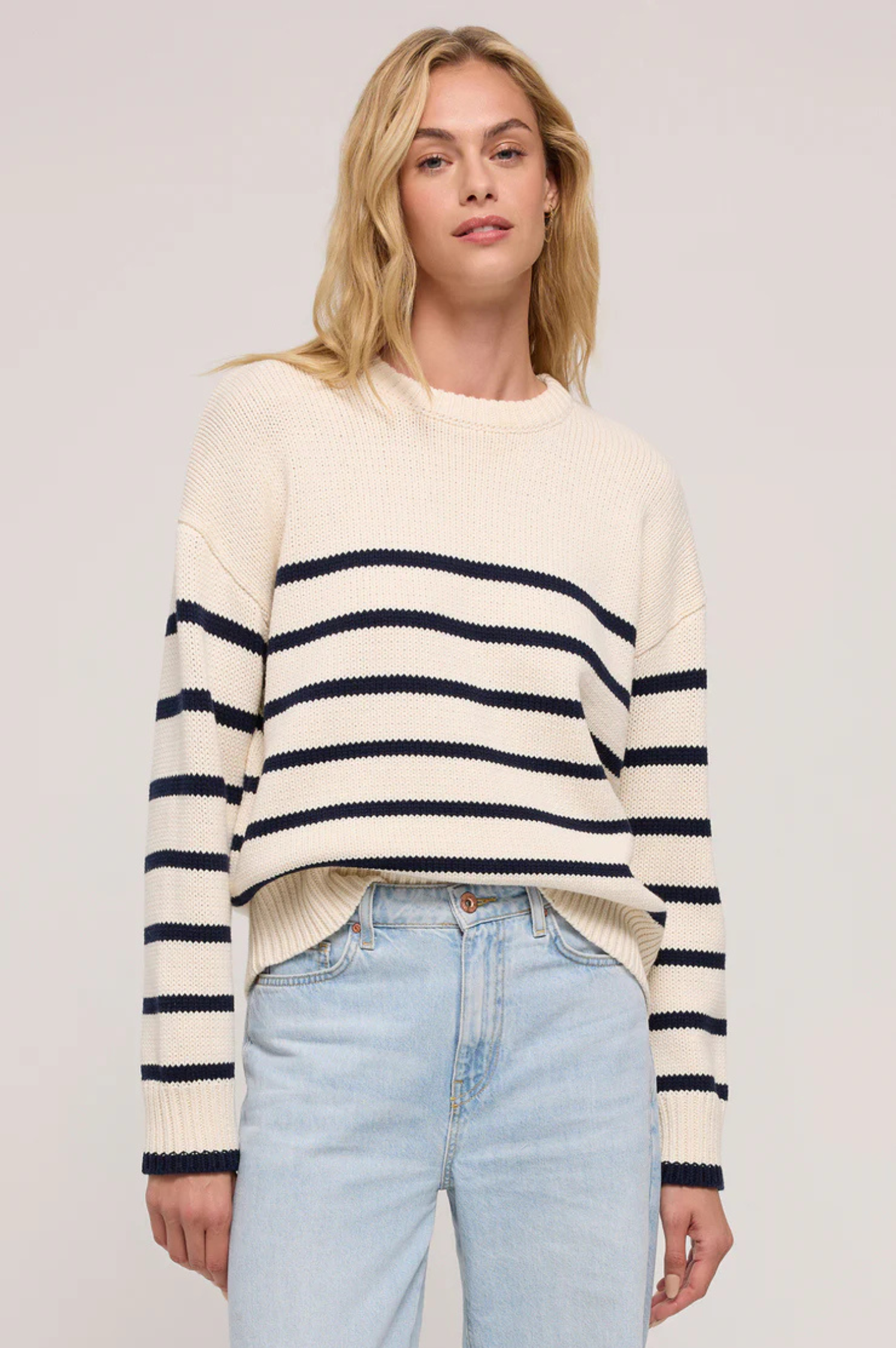 Boyfriend Stripe Sweater