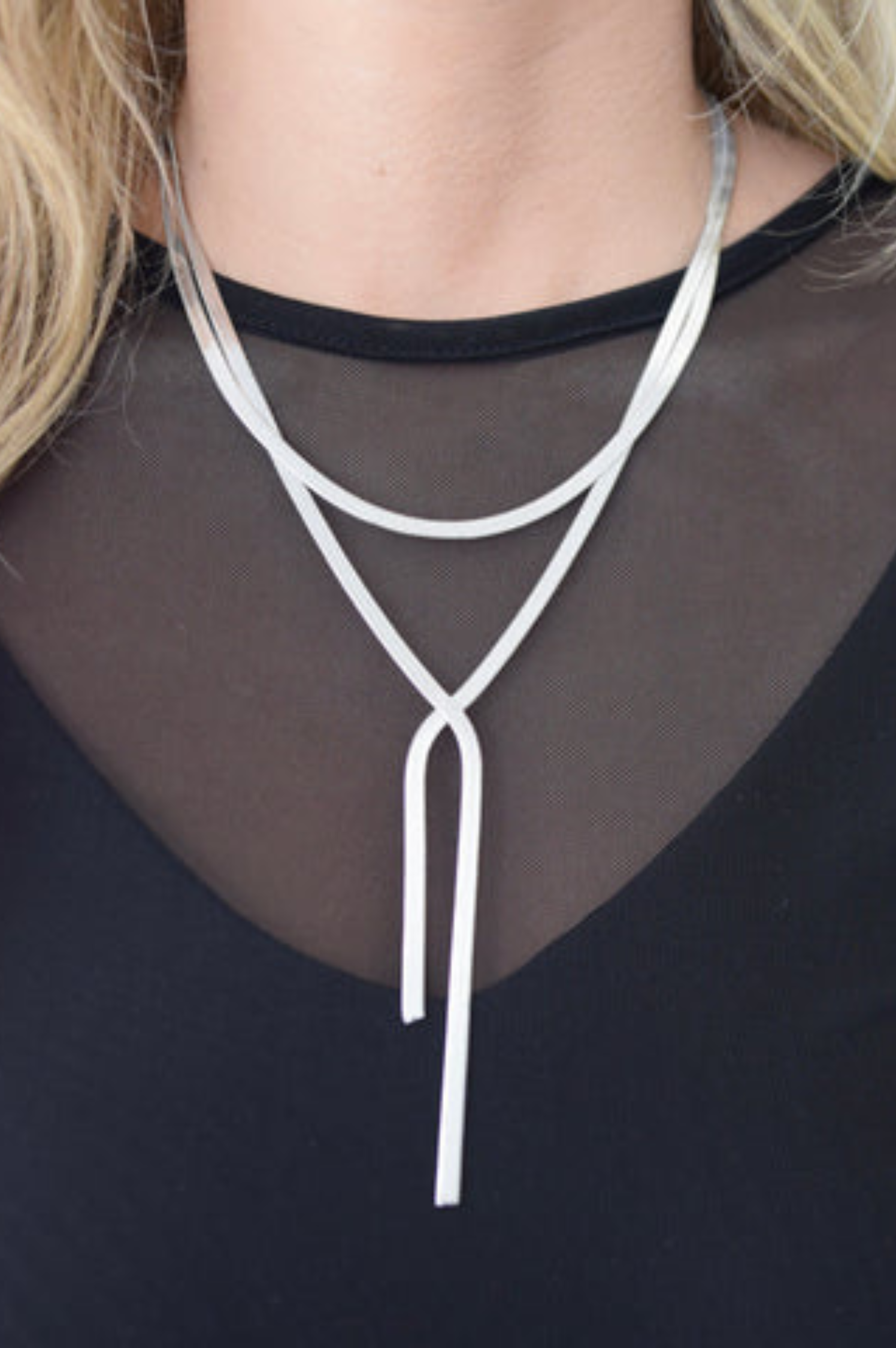 Parting Ways 2 Layer Necklace