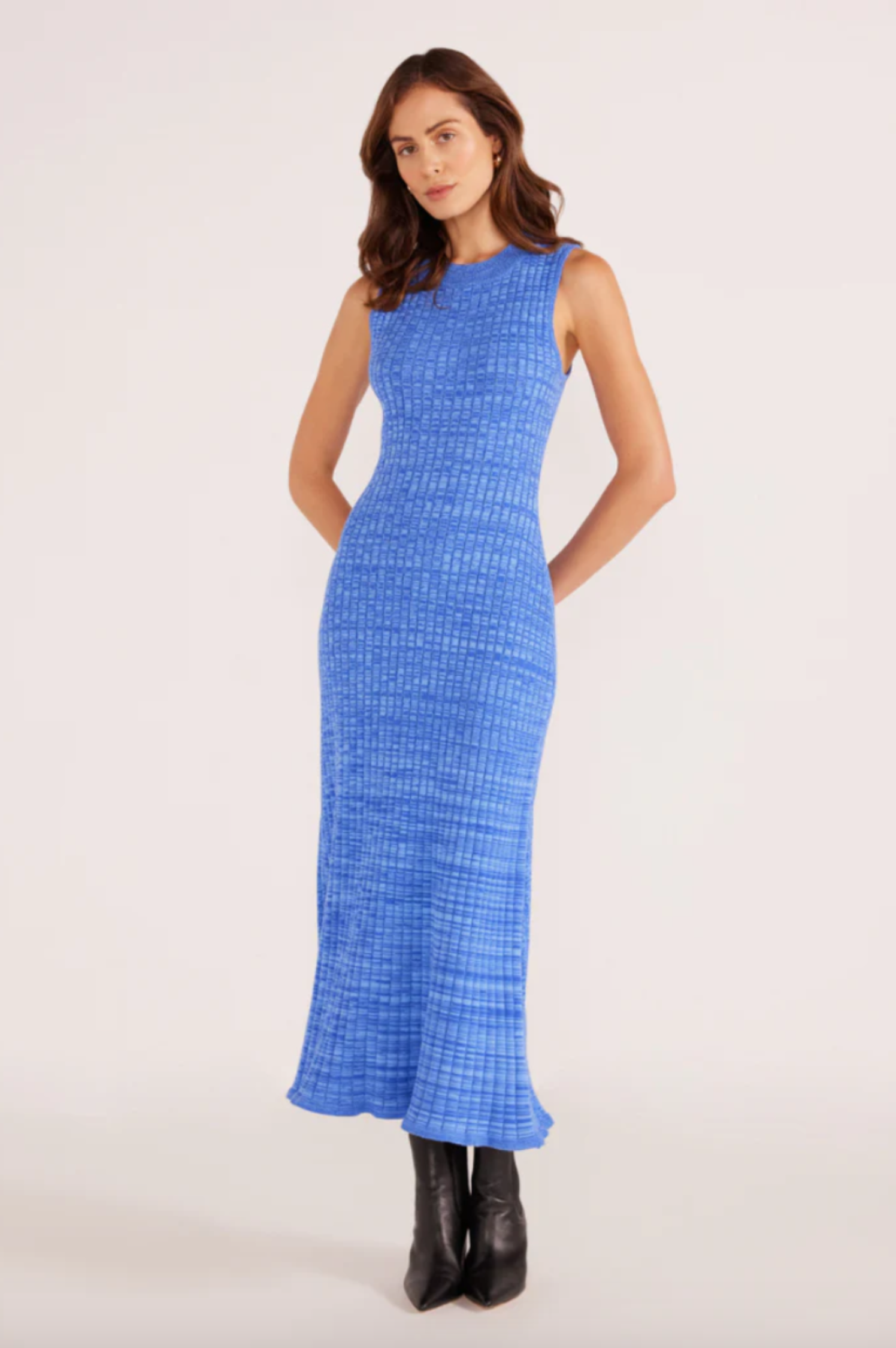 Harper Rib Knit Midi Dress