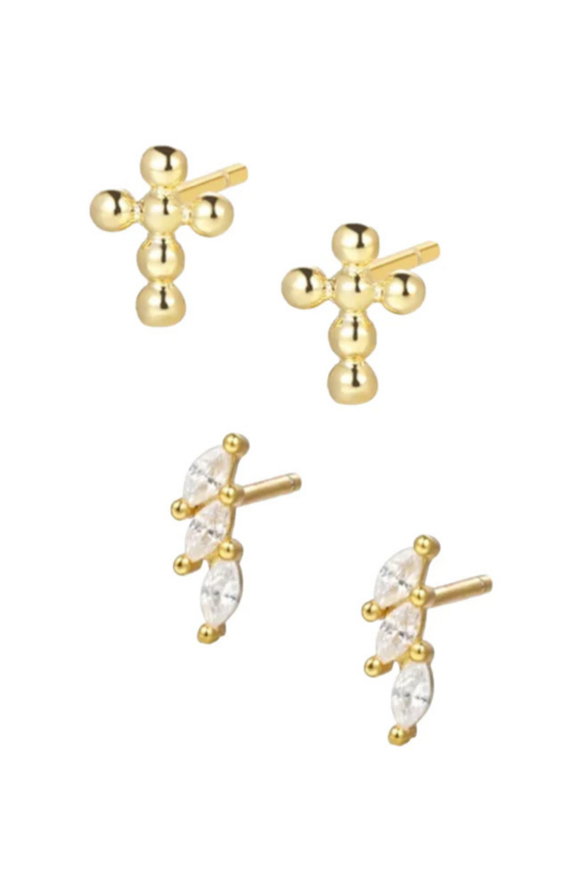 Wing &amp; A Prayer Stud Earring Set