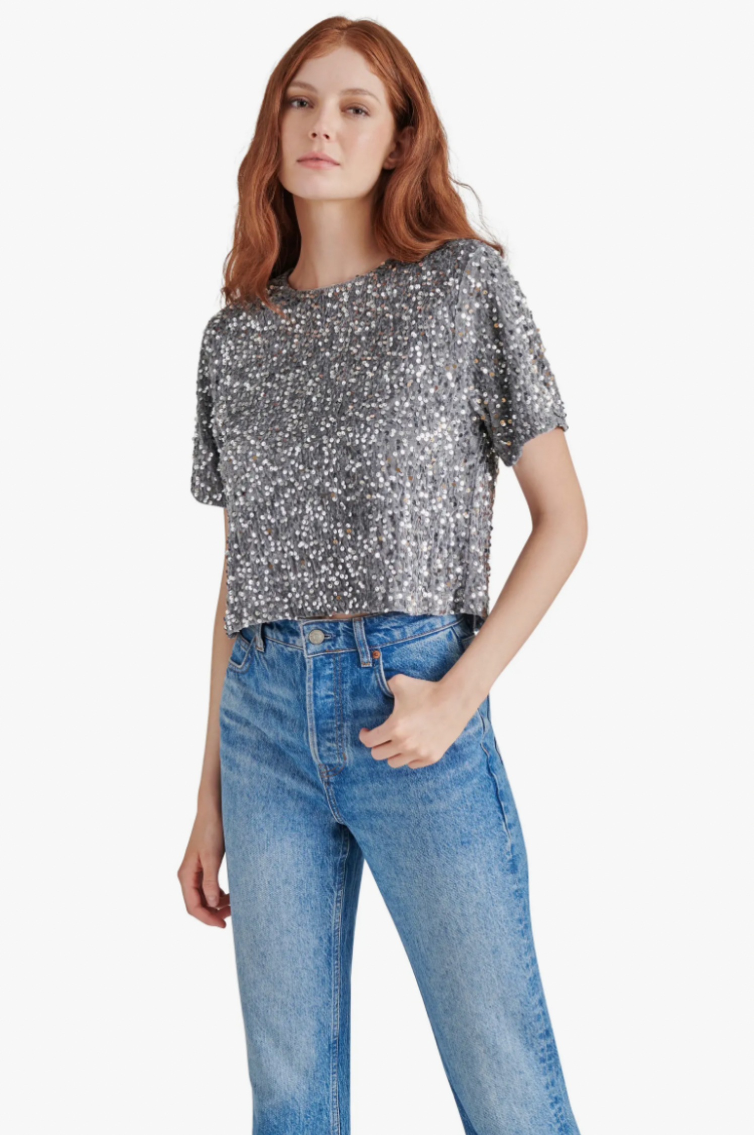 Cressa Sequin Top