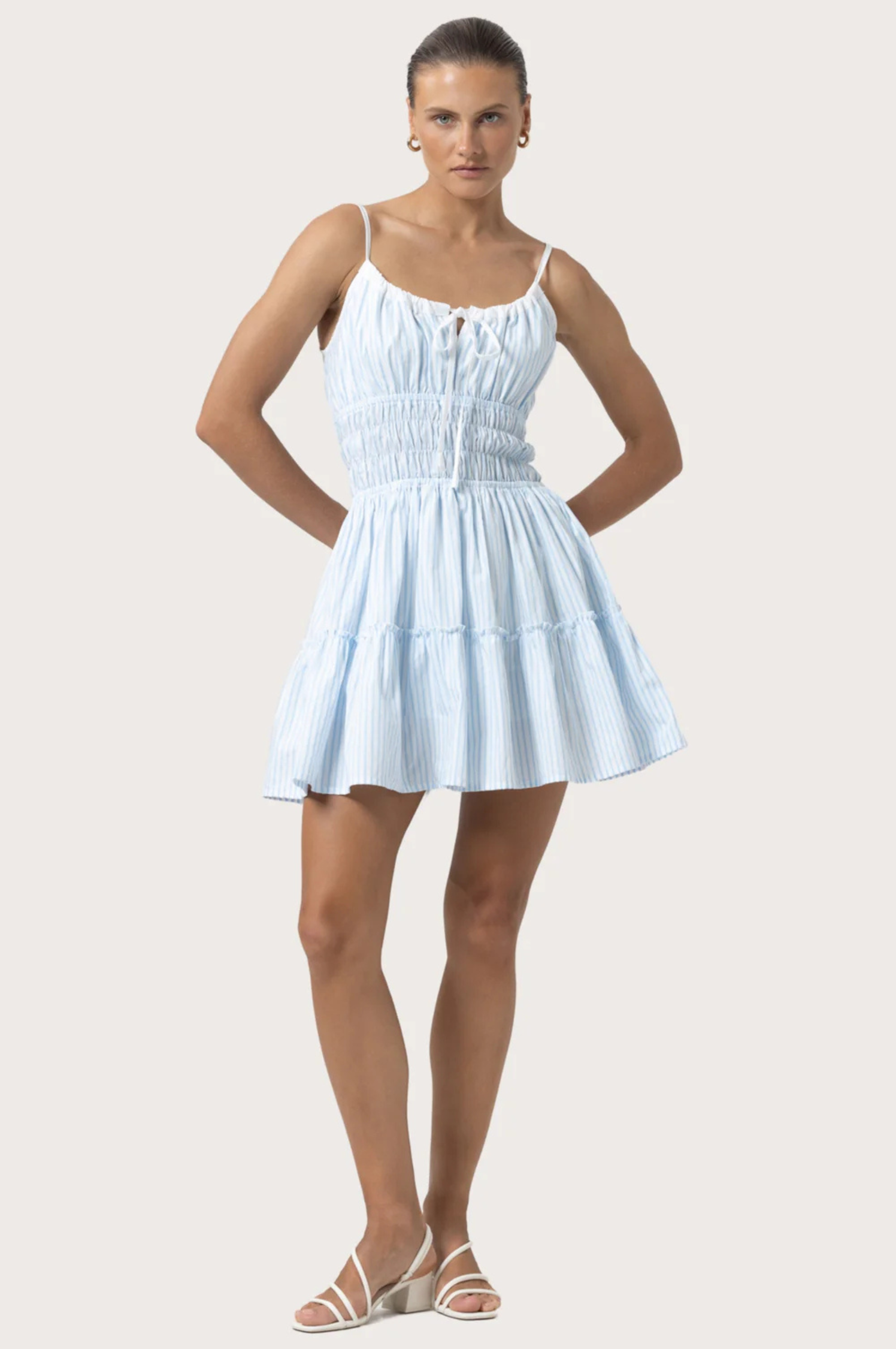 Rosa Poplin Mini Dress