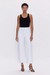 Penny High Rise Wide Leg Crop - Blizzard