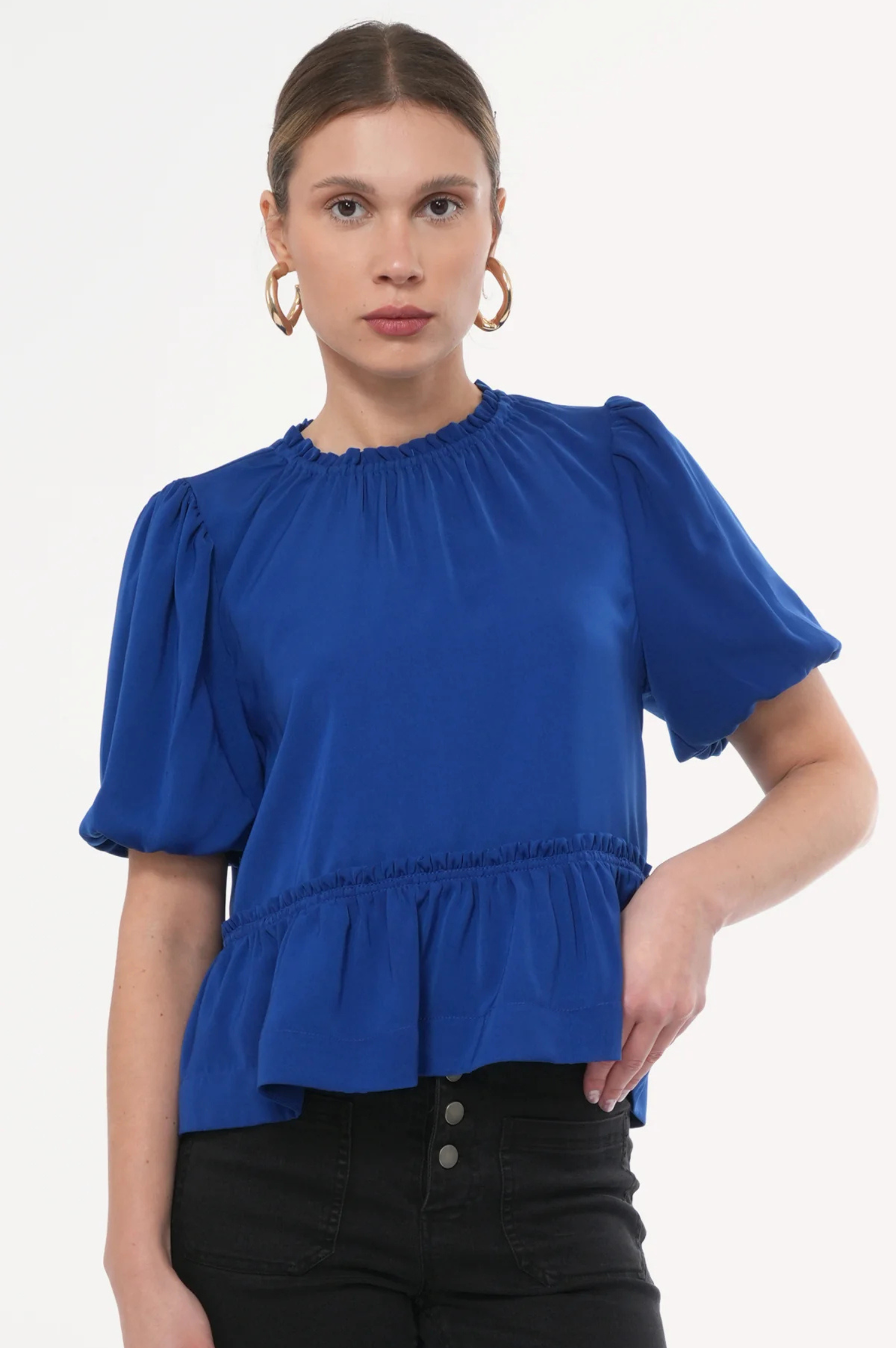 Lou Peplum Top