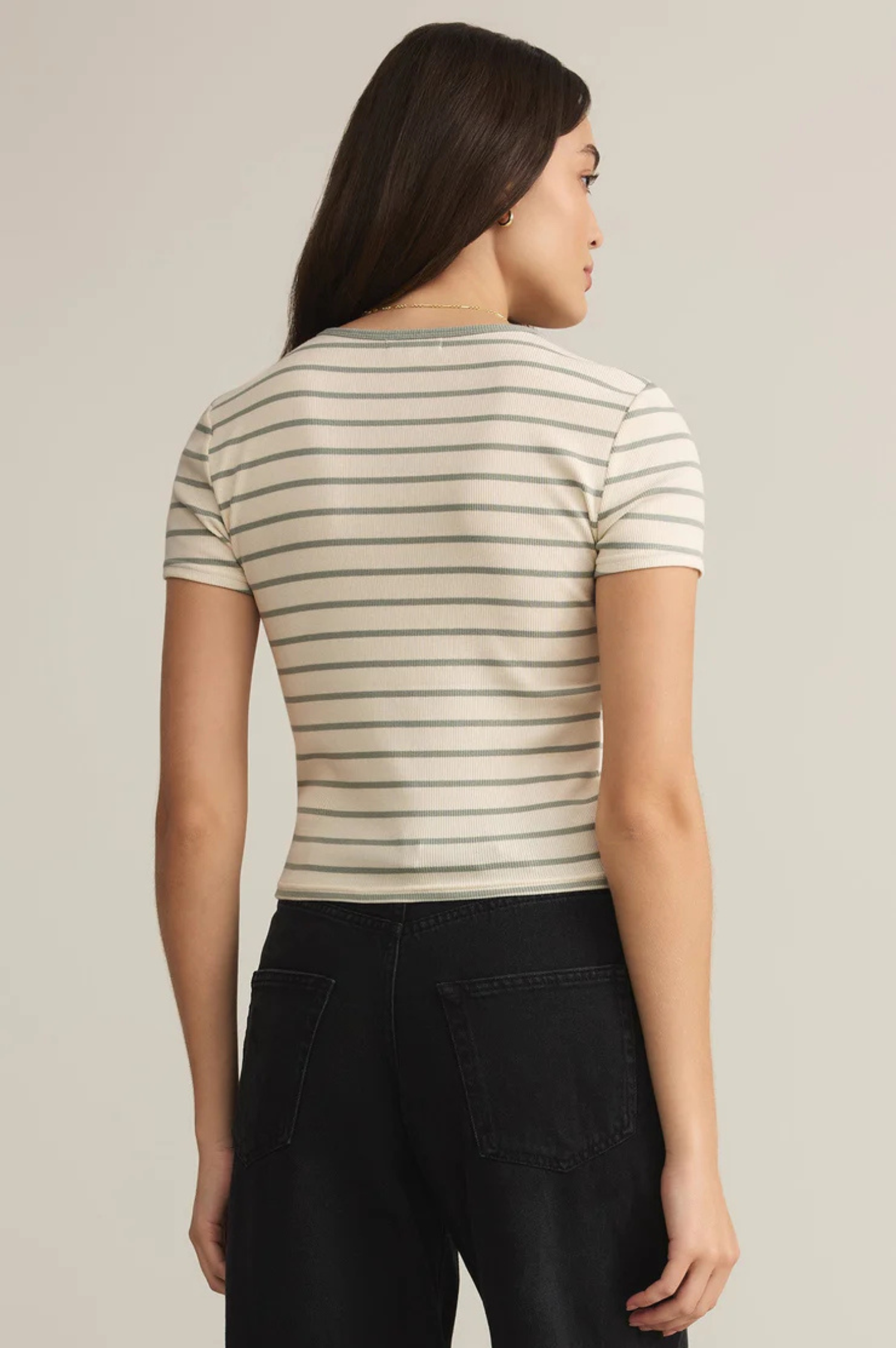 Saxton Striped Tee