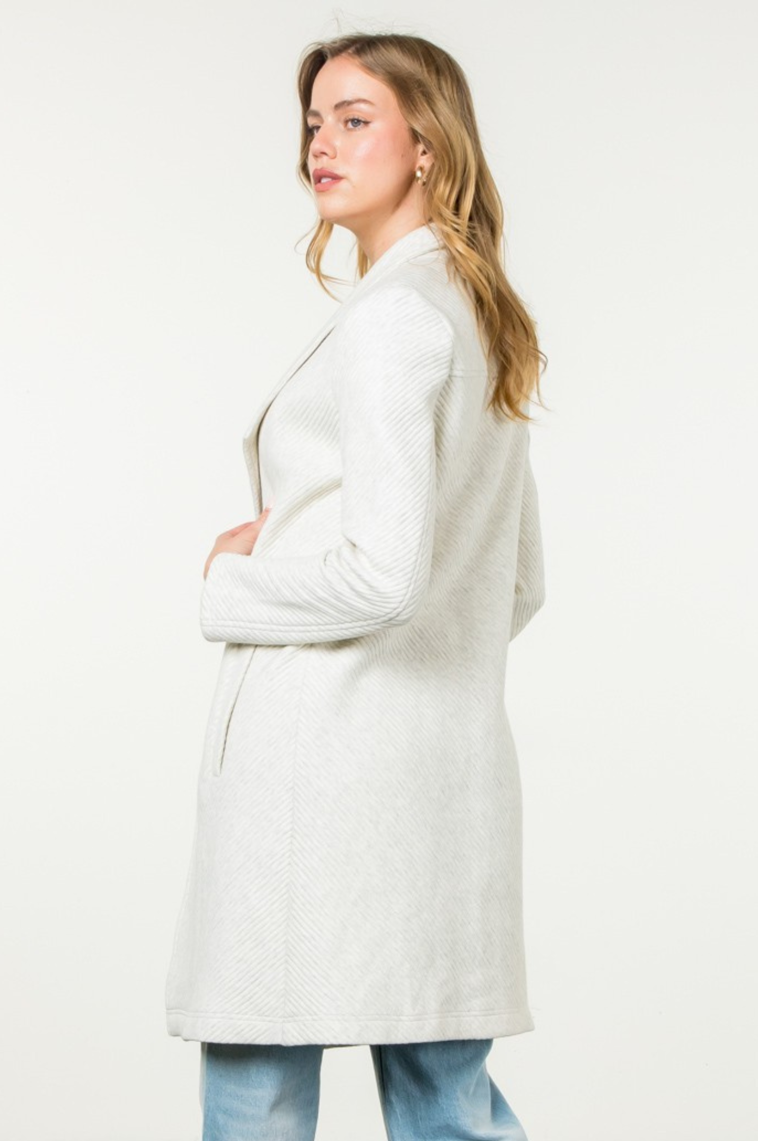 Monica Textured Coat