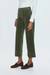 Penny High Rise Wide Leg Crop - Martini