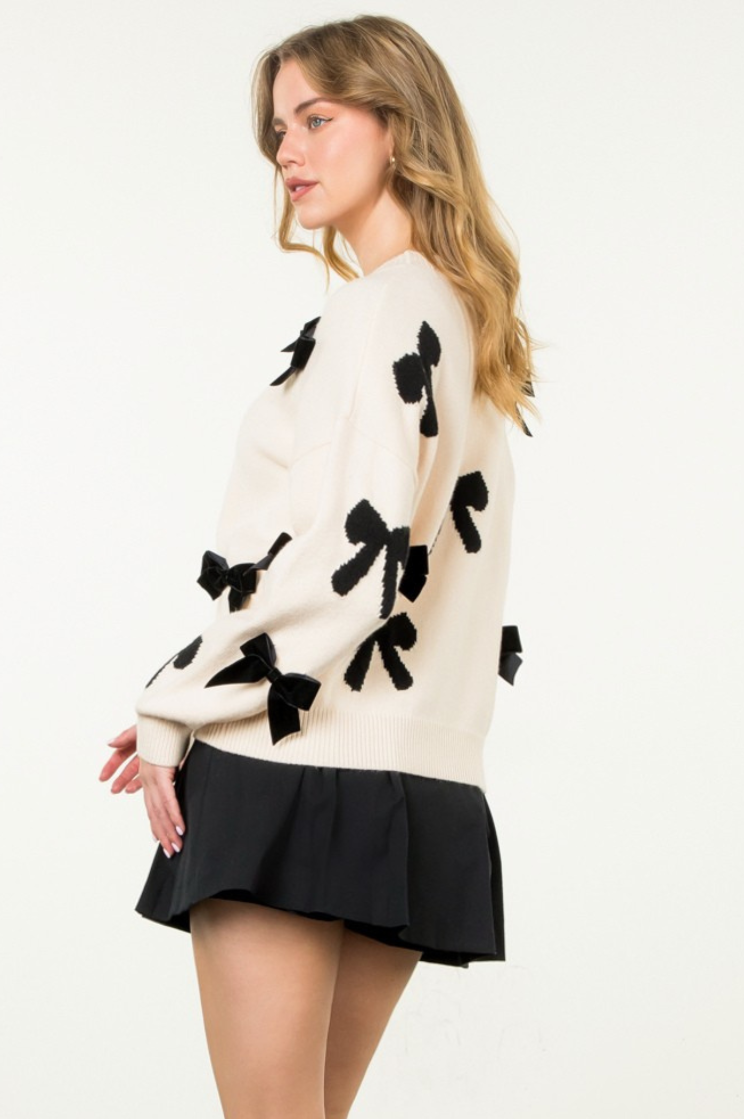 Mallorie Bow Sweater