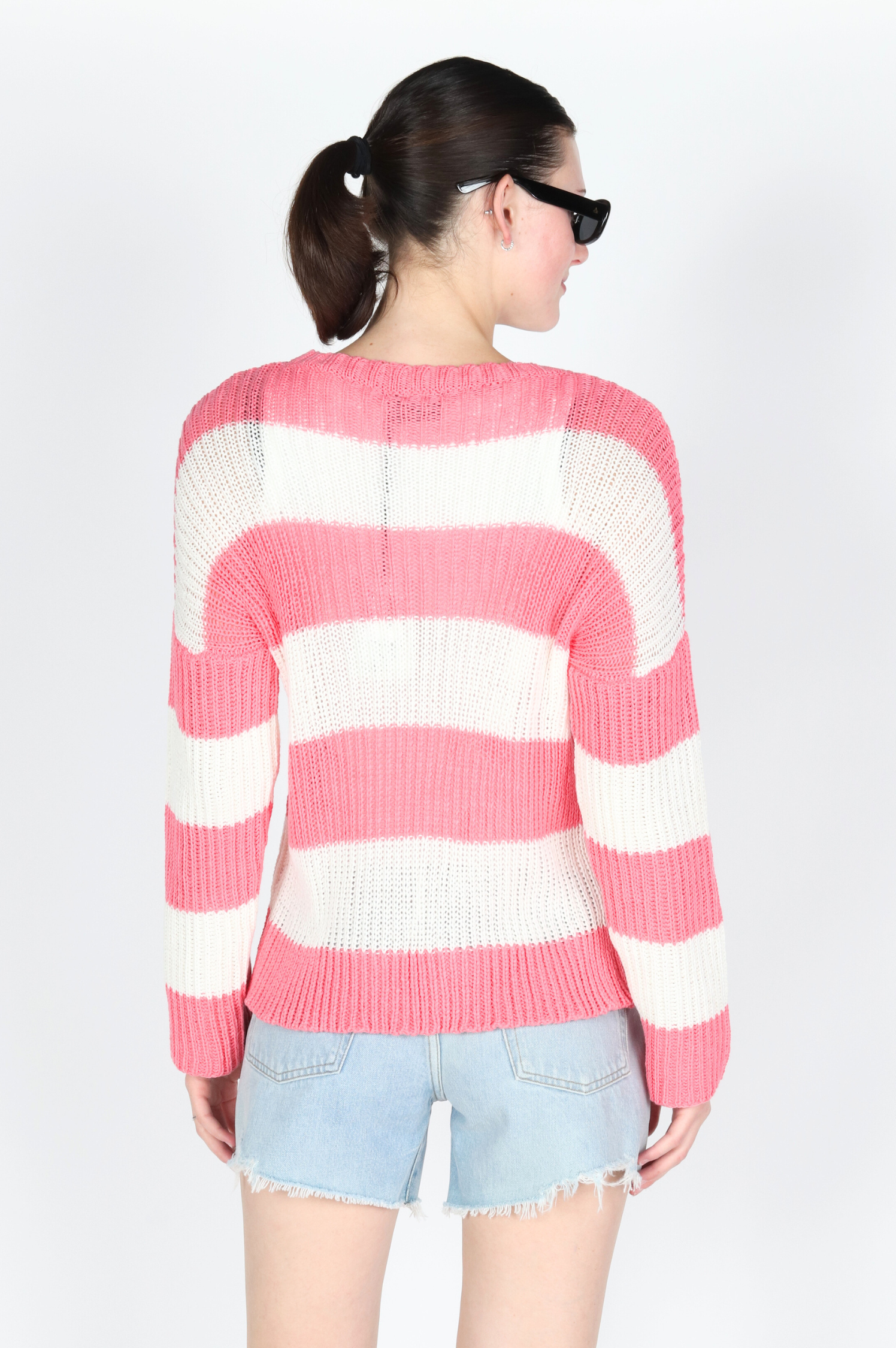 Foster Striped Crew Cotton