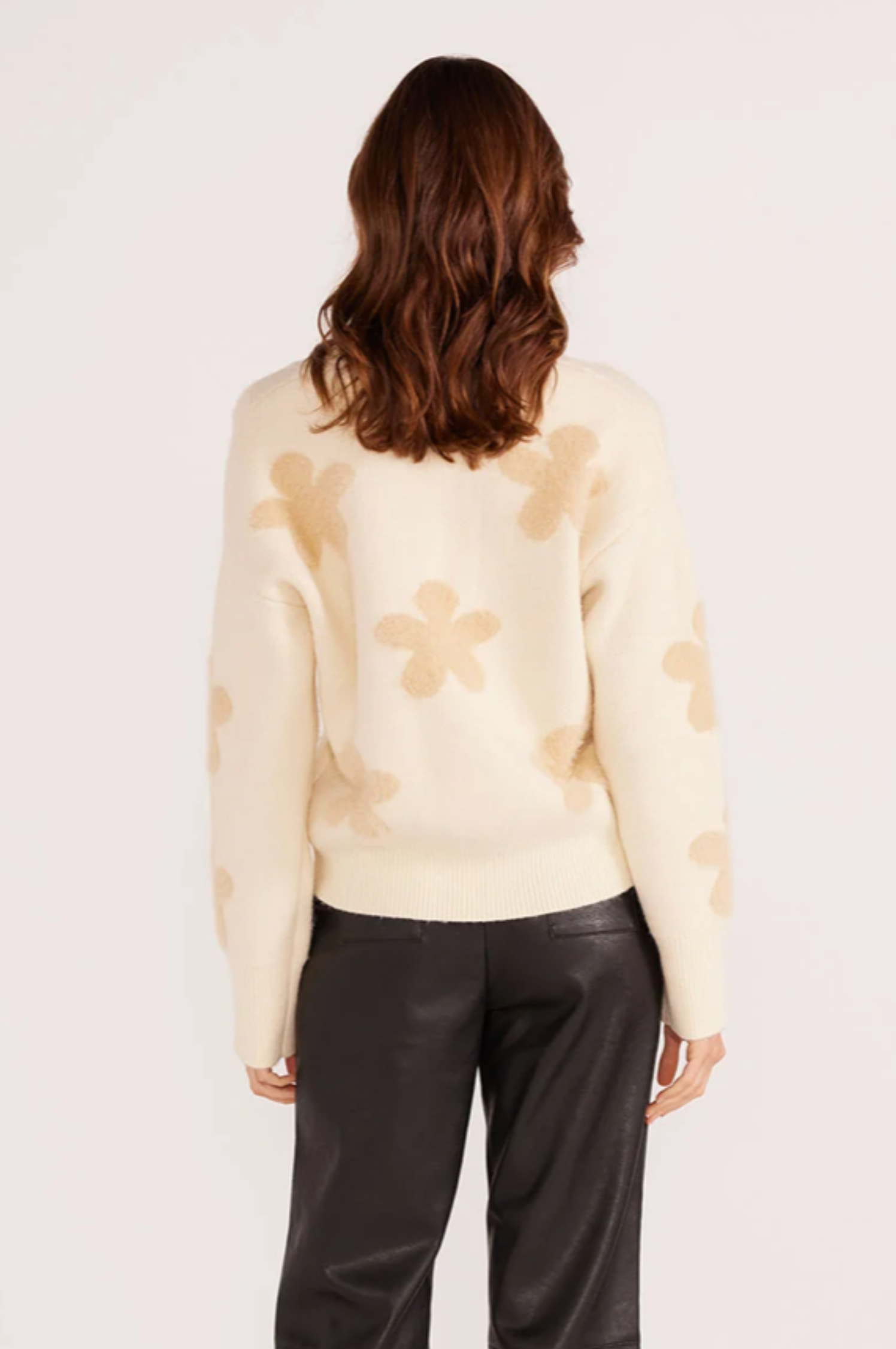 Daisy Fluffy Knit Jumper