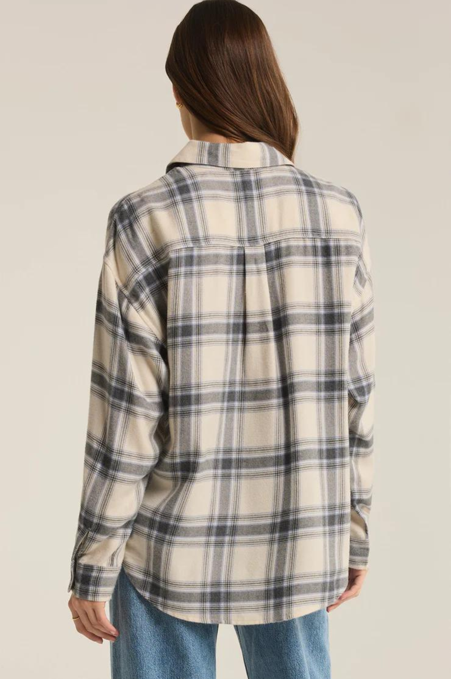 River Plaid Button Up