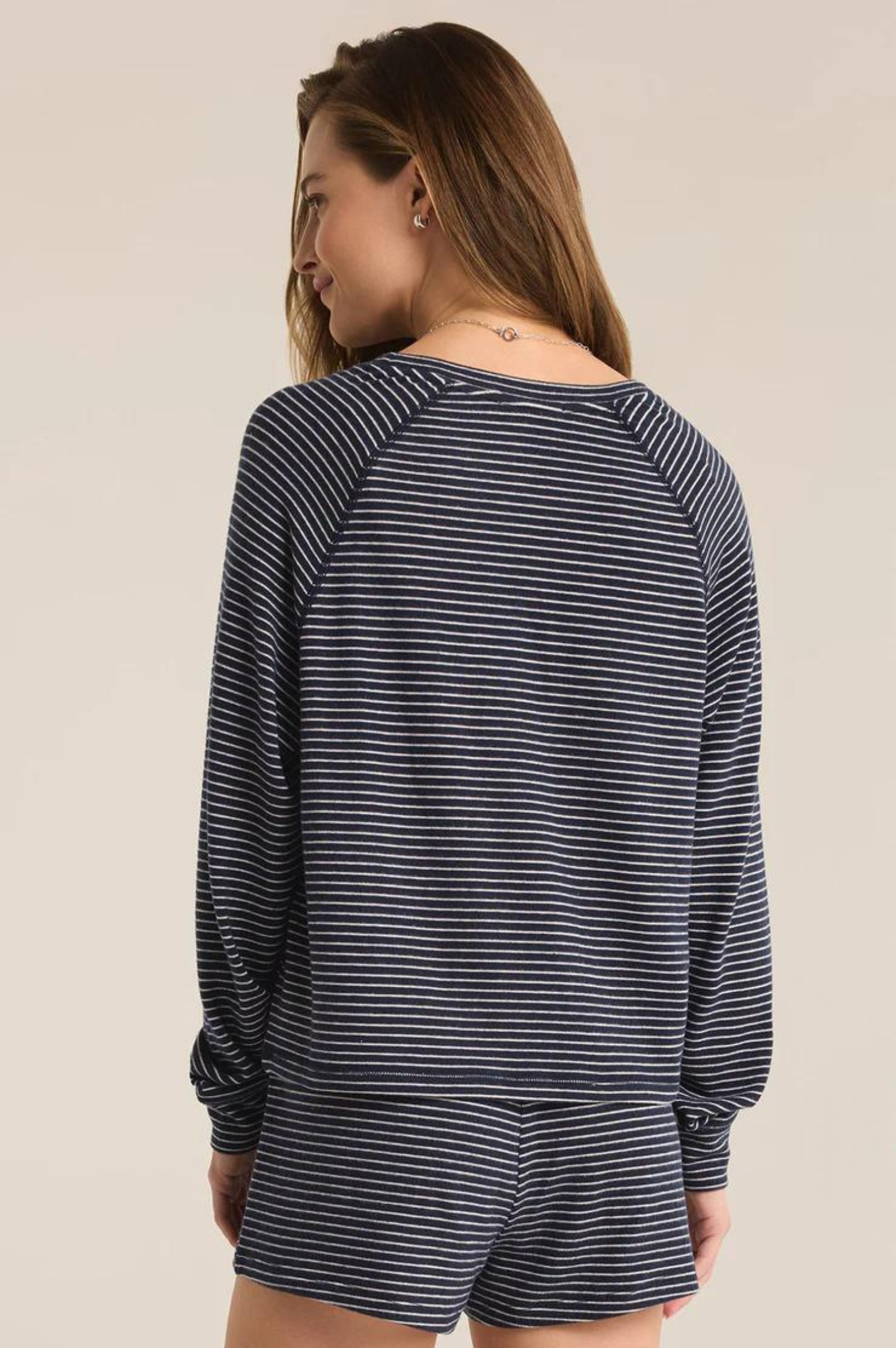 Staying In Stripe Long Sleeve Top