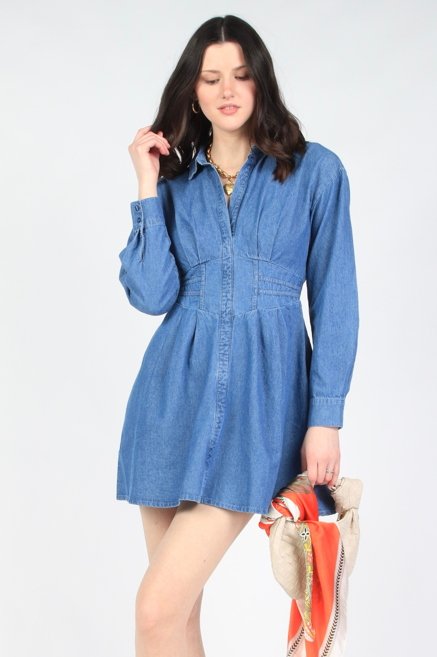 Aria Denim Dress