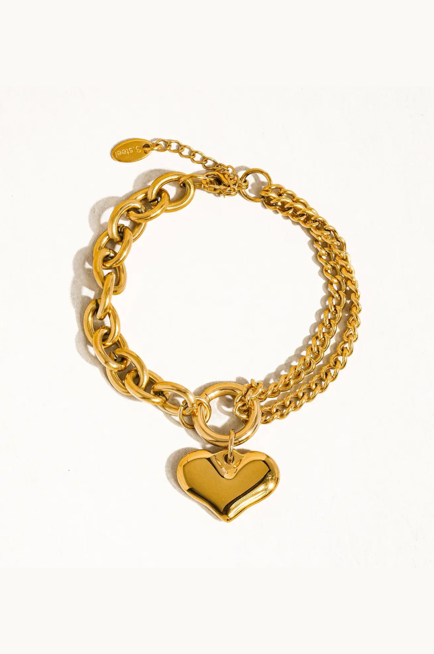 Allure Heart Chain Bracelet