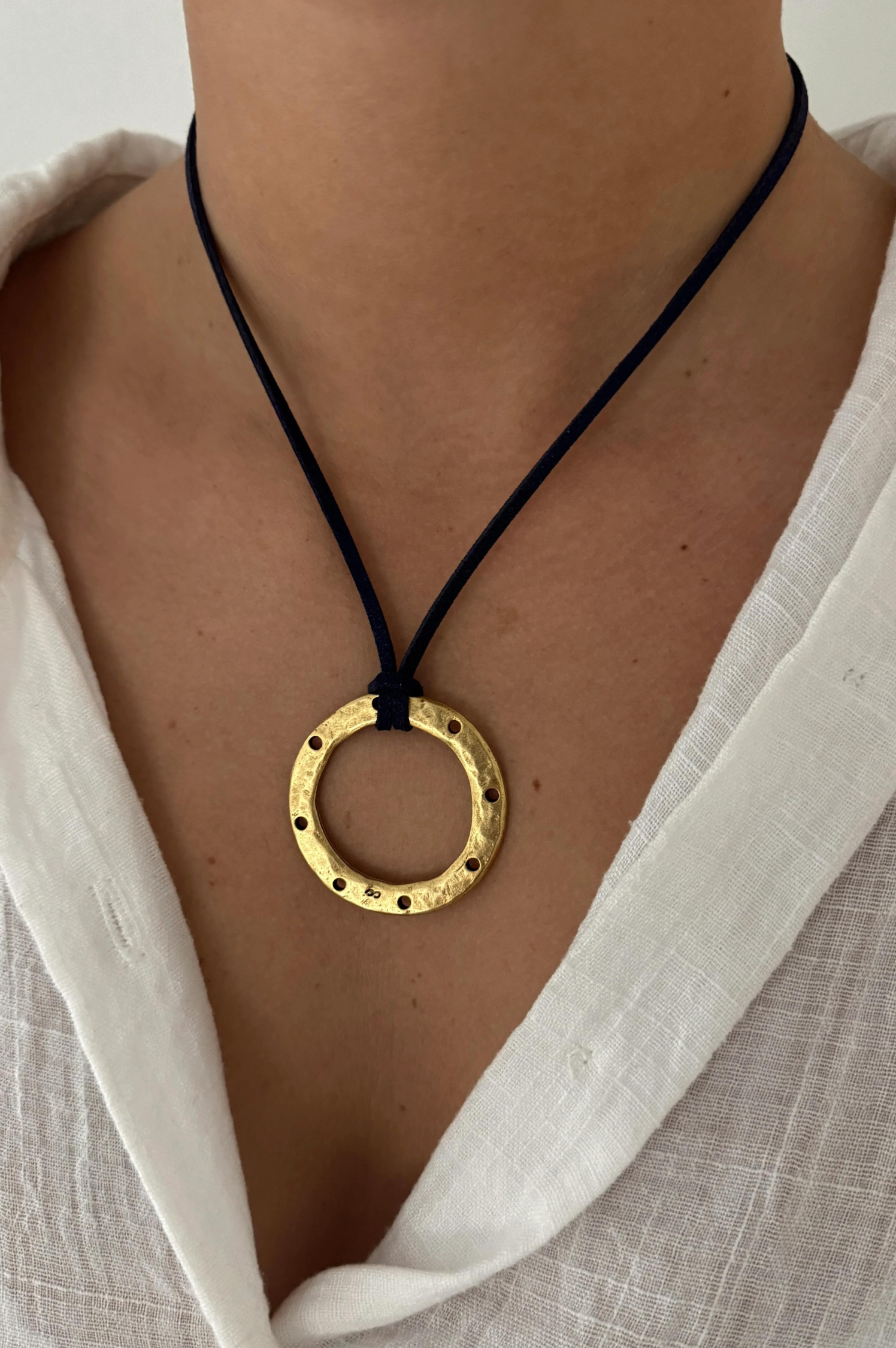Hailey Circle Necklace