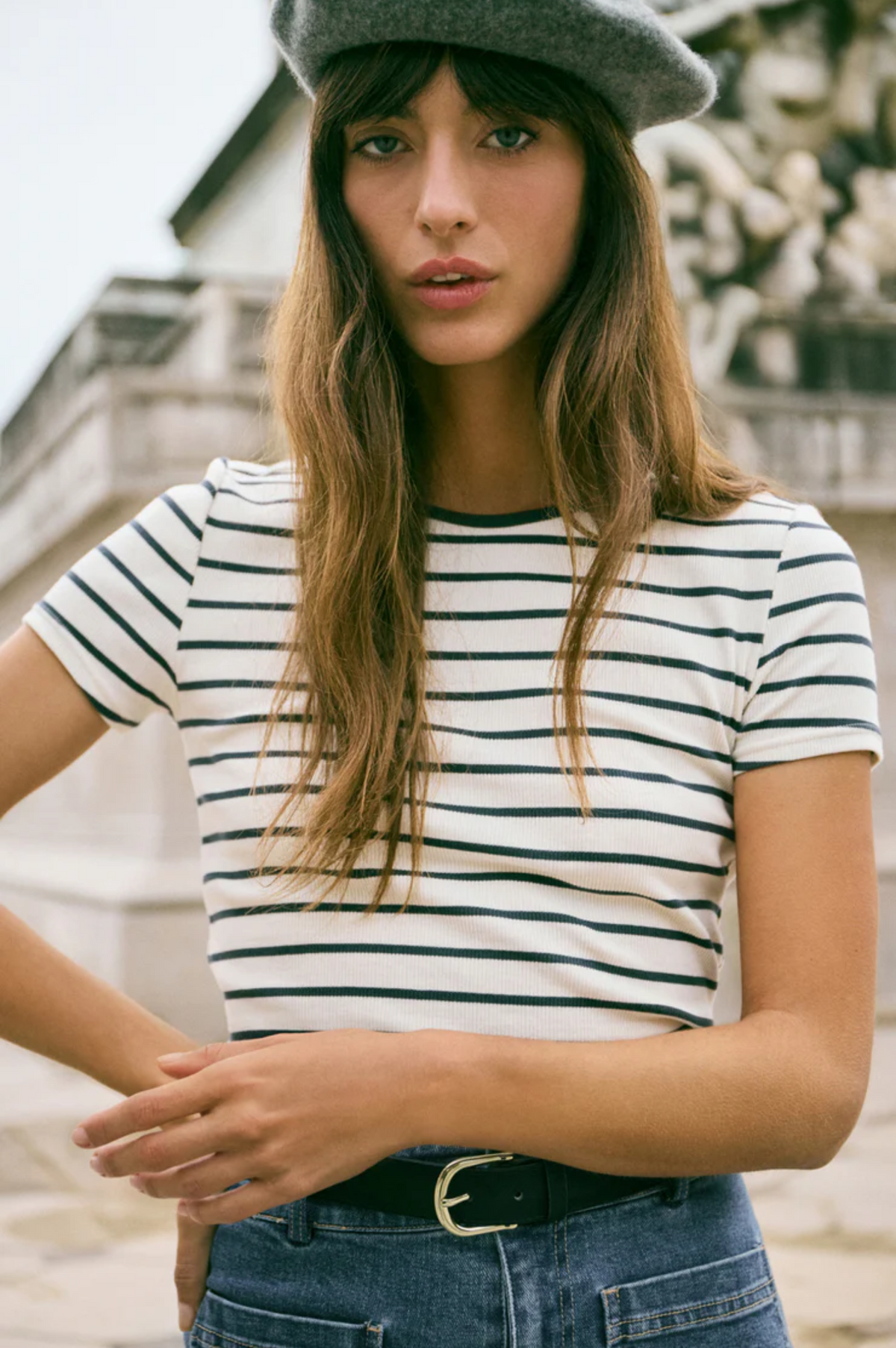 Saxton Striped Tee