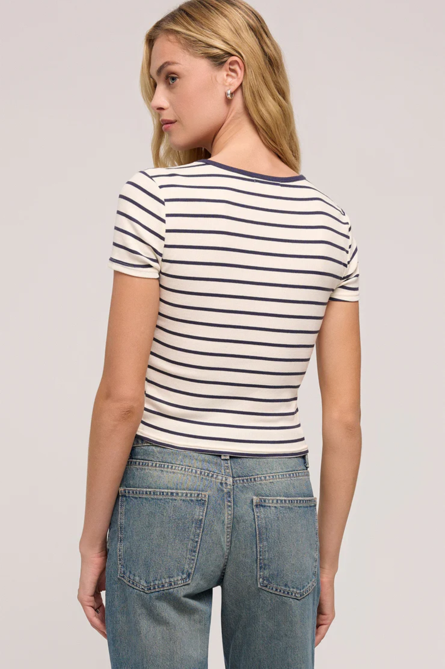 Saxton Striped Tee