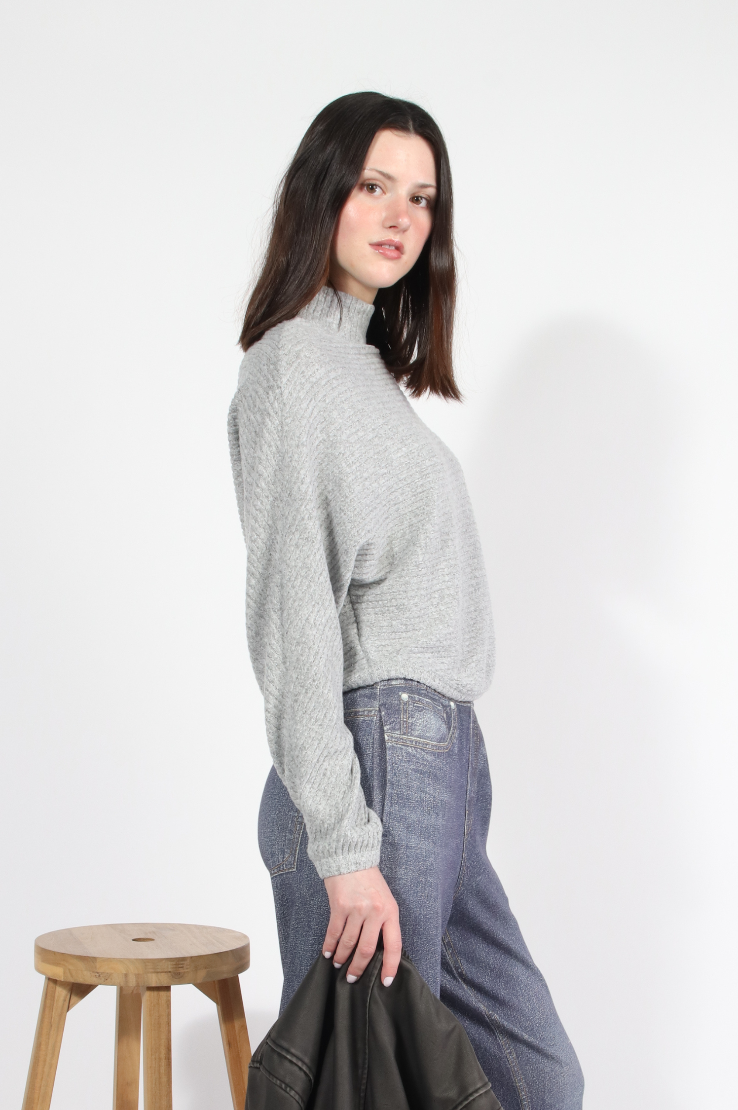 Paris Mockneck Sweater