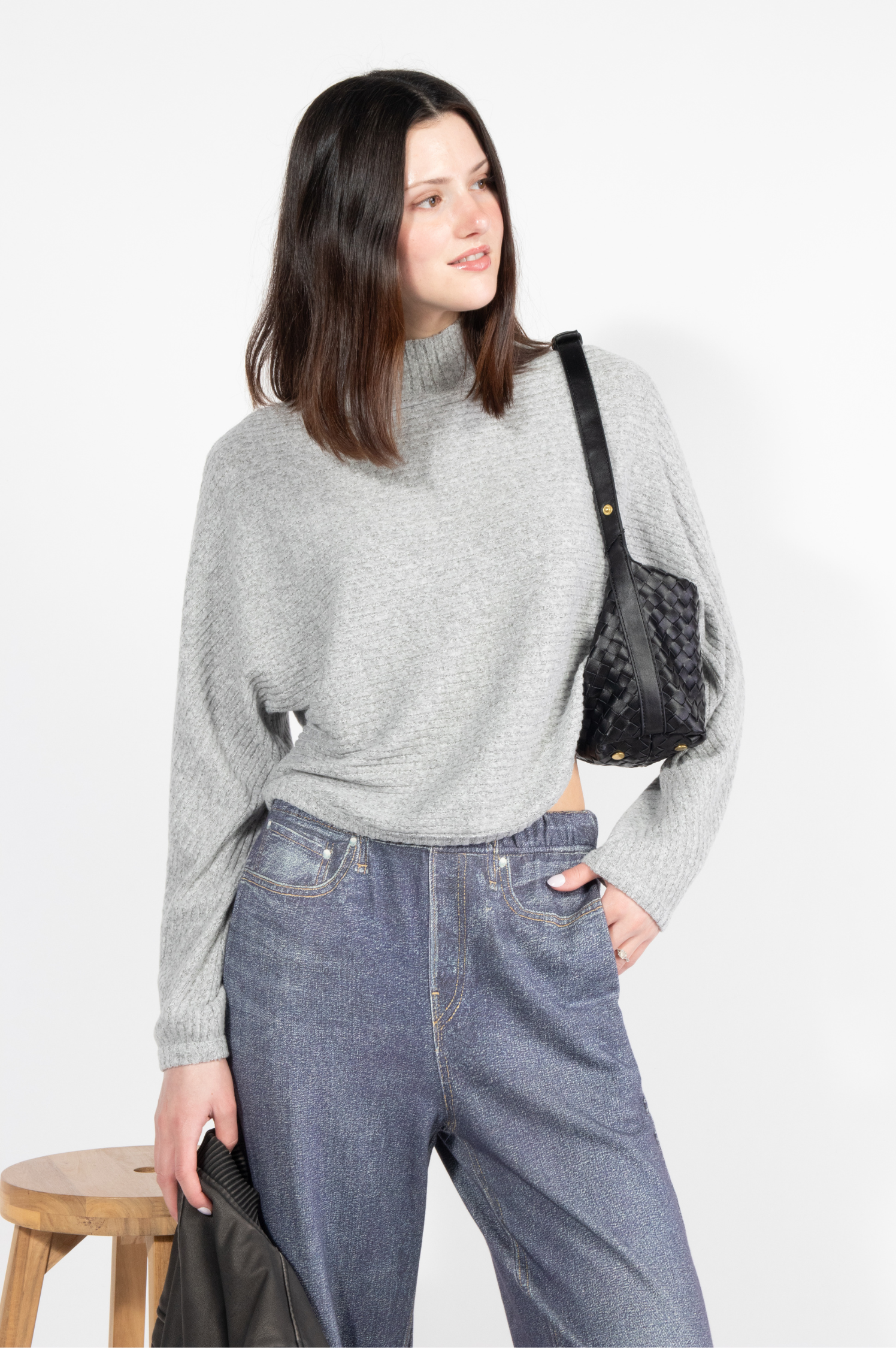 Paris Mockneck Sweater