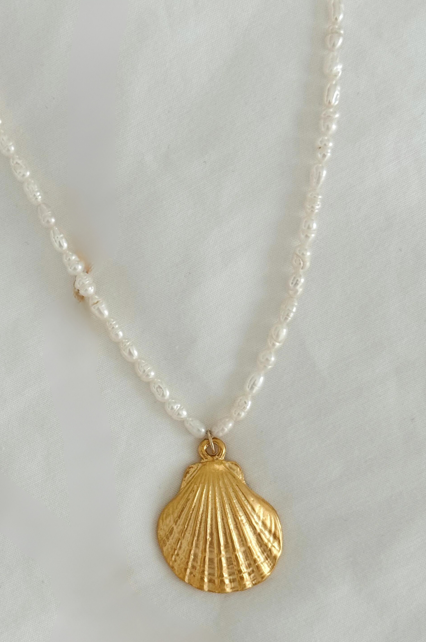 Gold Shell Necklace