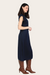 Meca Side Twist Maxi Dress