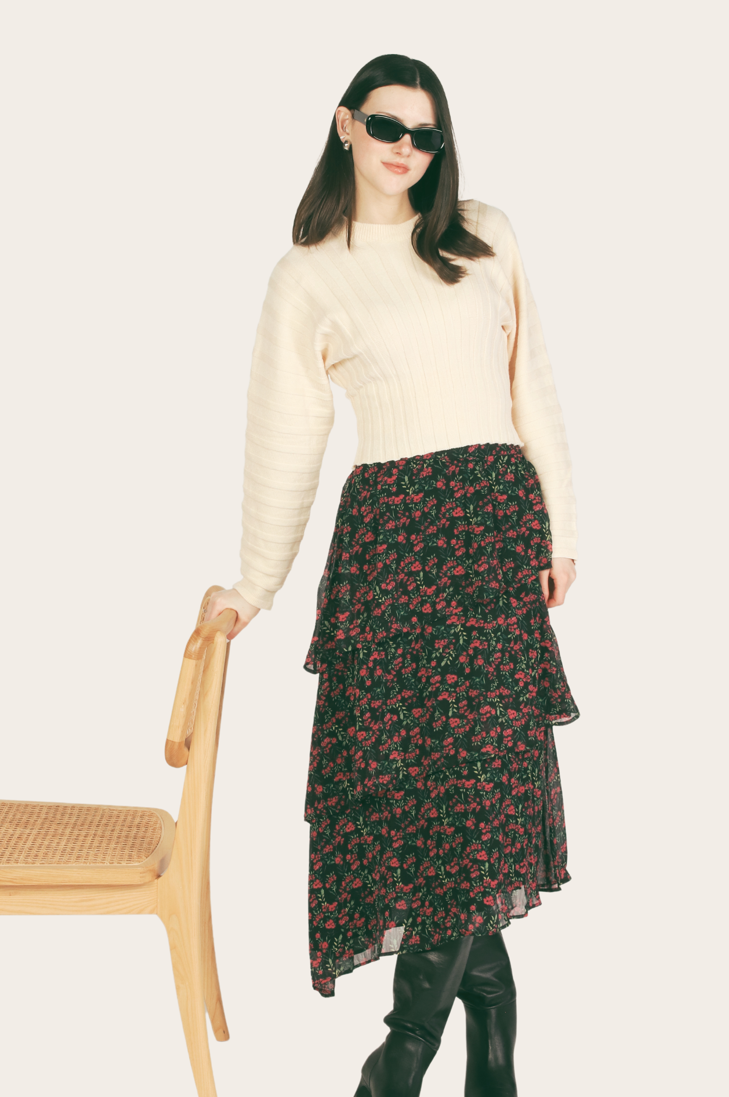 Faye Midi Skirt