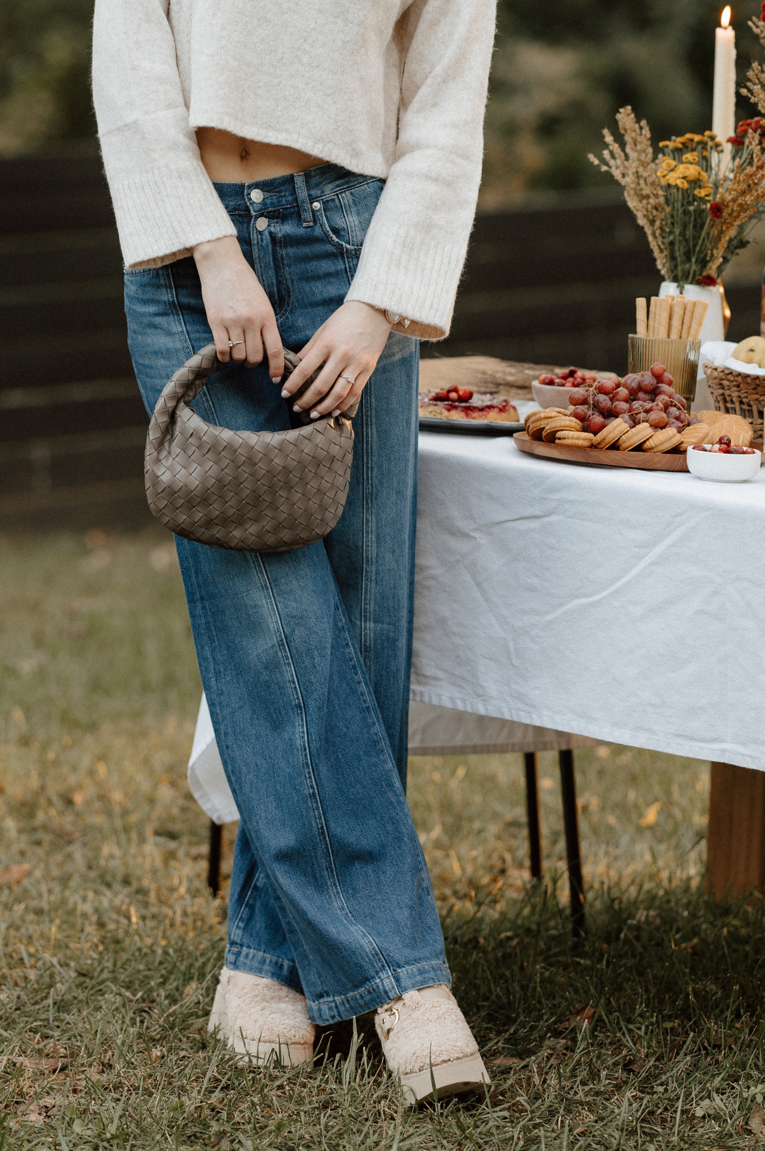 Jenny Woven Mini Bag