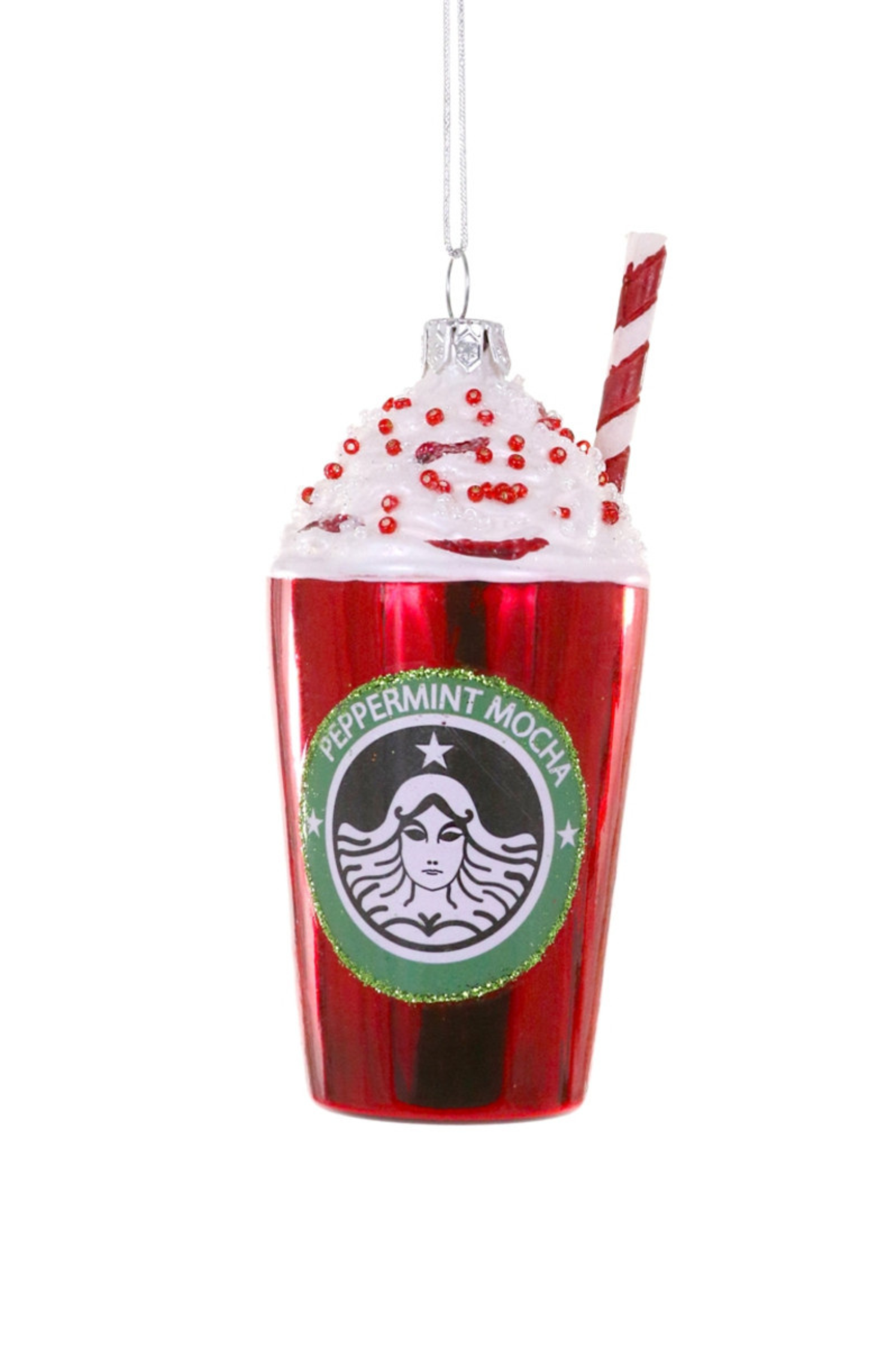 Peppermint Mocha Christmas Ornament