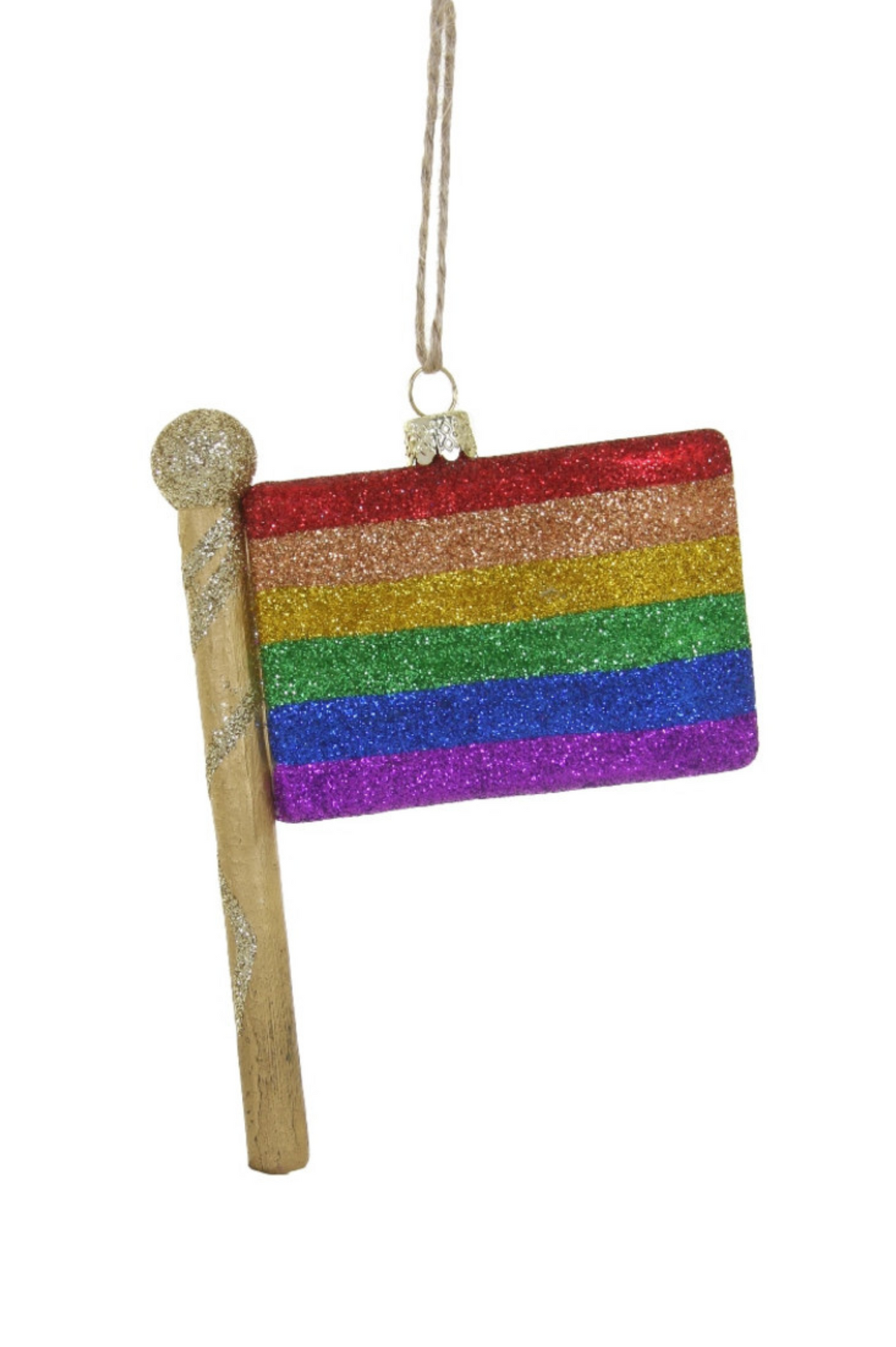 Pride Flag Christmas Ornament